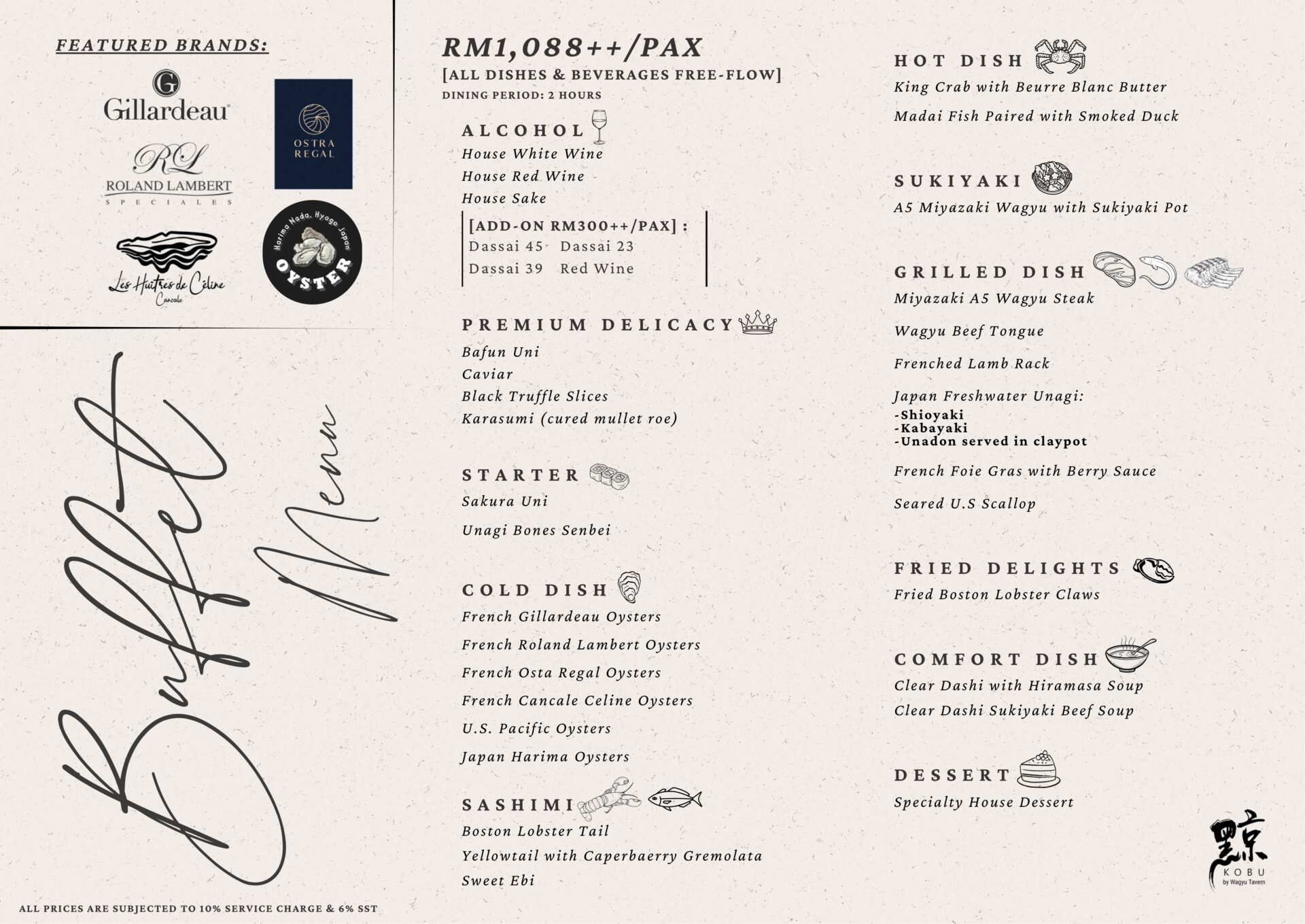 buffet menu kobu page 0001